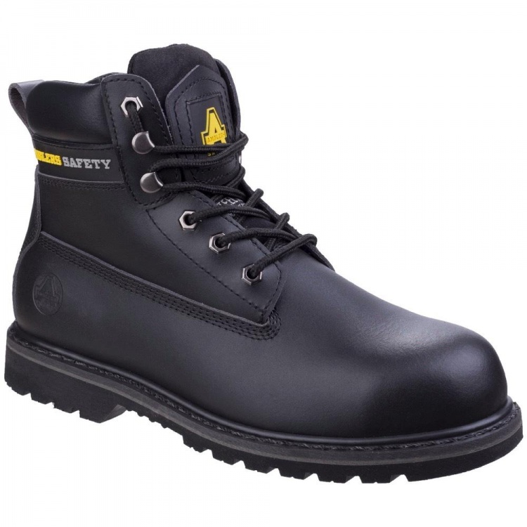 Amblers Safety FS9 Goodyear Welted SBP Safety Boot Black | BK Safetywear