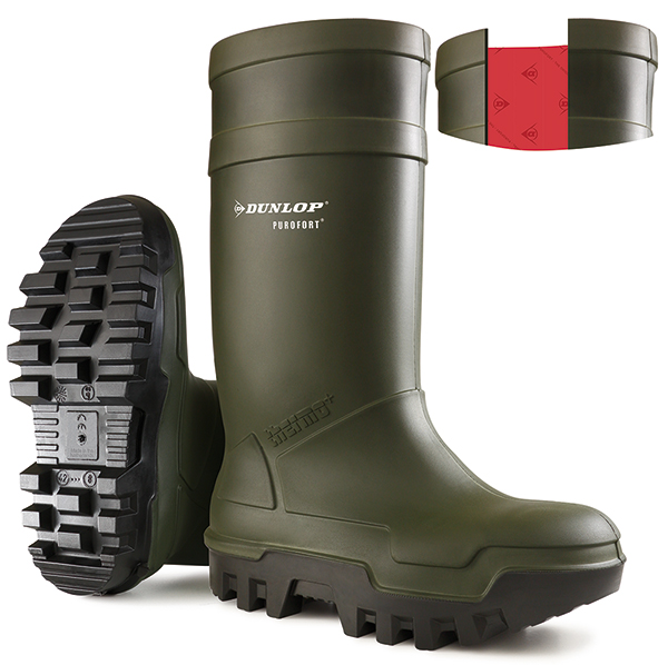 Dunlop C662933 Purofort Thermo+ Full Safety Wellingtons