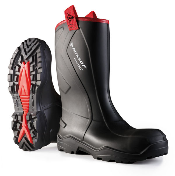 Dunlop C762043 Purofort +Rugged Full Safety Rigger Boots