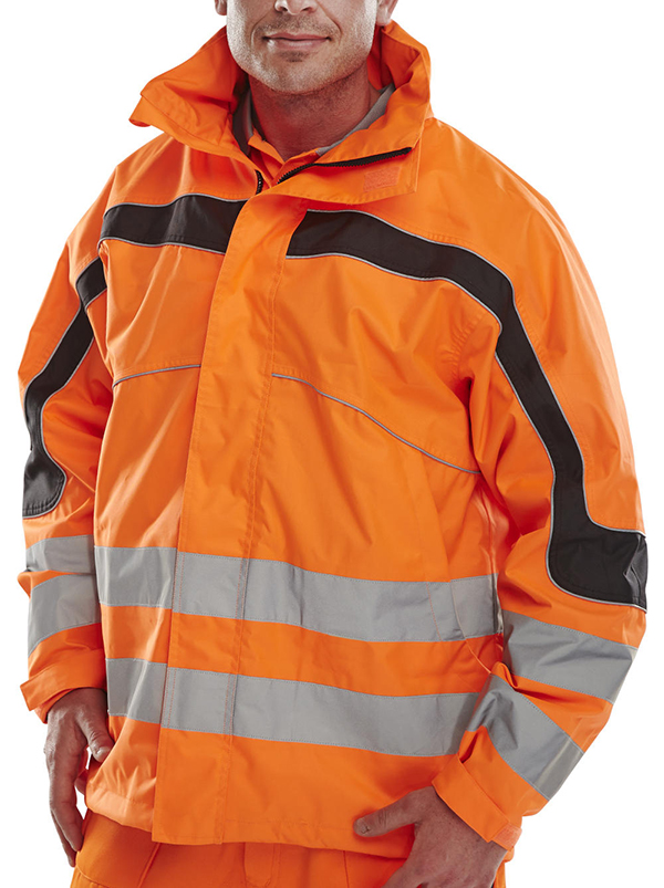 Beeswift ET46OR Eton Hi-Vis Breathable Jacket