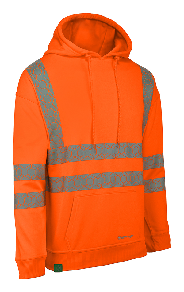 Beeswift Envirowear EWCH  Recyclable Hi-vis Hoodie