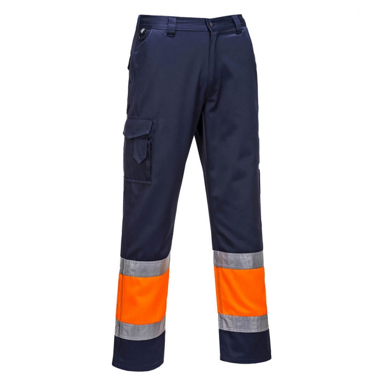 Portwest L049 Hi-Vis Lightweight Contrast Class 1 Service Trousers