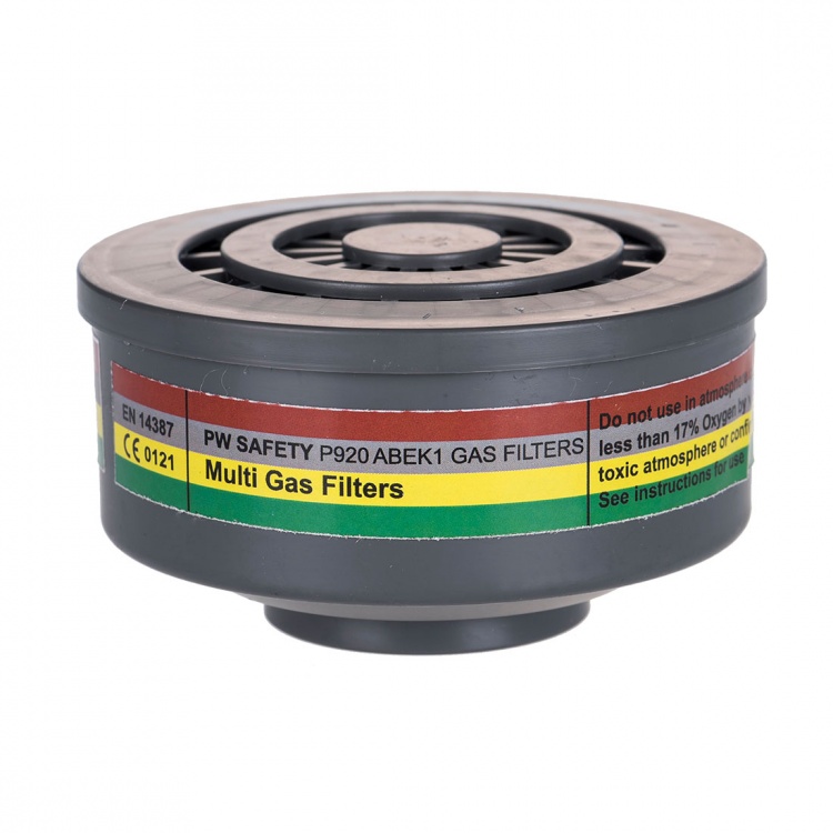 Portwest P920 ABEK1 Gas Filter Special Thread Connection (Pk4)