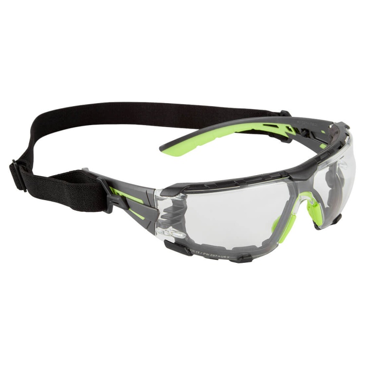 Portwest PS28 Tech Look Pro KN Safety Glasses