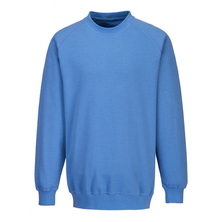 Portwest AS24 - Anti-Static ESD Sweatshirt 300g | BK Safetywear