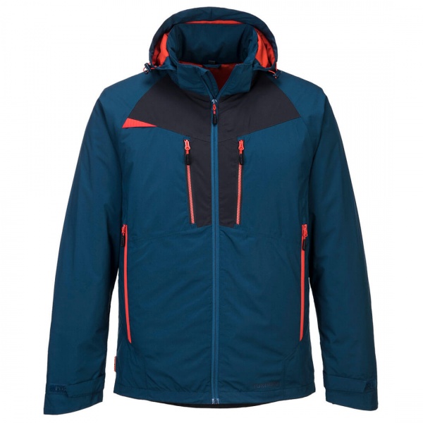 Portwest DX460 DX4 Winter Jacket with Reflective Piping. Fully Lined ...