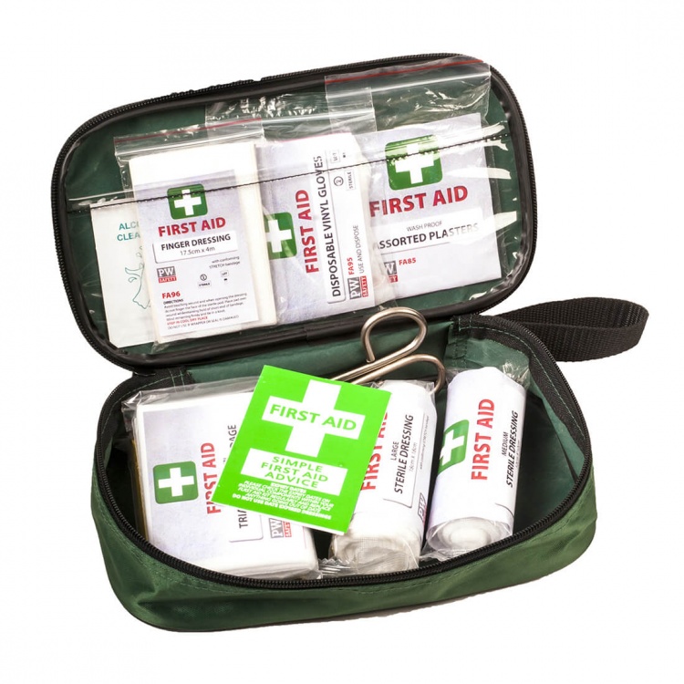 Portwest FA21 - First Aid Vehicle Kit 2 - Suitable for 1-3 persons