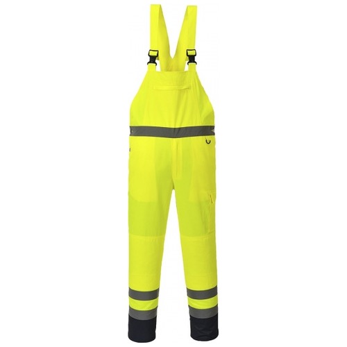 Portwest TX72 Texo Girona Hi Vis Bib And Brace | BK Safetywear