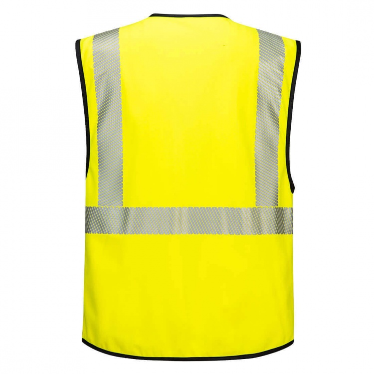 Portwest PW309 - PW3 Hi-Vis Executive Vest with Front Zip Opening 125g ...