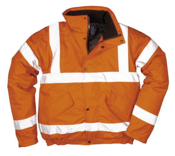 Portwest Railway RT32 Hi Vis Bomber Jacket | BK Safetywear