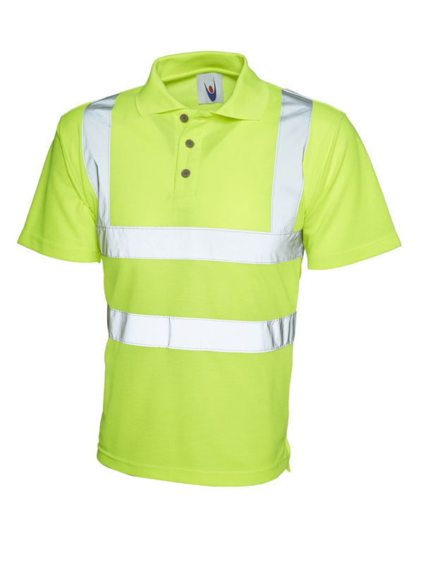 Uneek Clothing UC805 Hi-Viz Polo Shirt