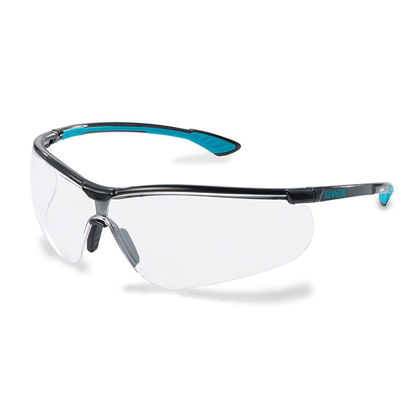 uvex UV9193 Uvex Sportstyle Blue Frame Safety Glasses