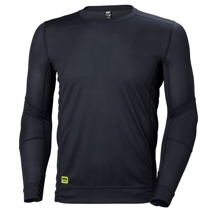 Helly Hansen Lifa Base Layer Crewneck Black