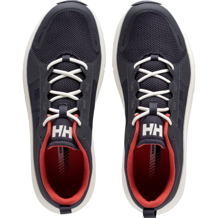 Helly Hansen Sport AHIGA EVO 5 Trainers Navy/Alert Red