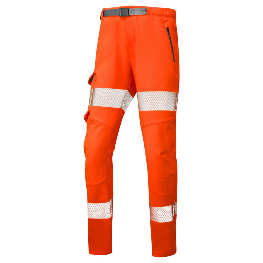Portwest PW3 PW3 T501 Vision HiVis Holster Trousers OrangeNavy  Clothing  from MI Supplies Limited UK
