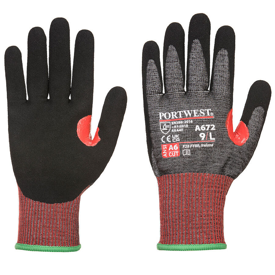 Portwest A650 CS VHR15 Nitrile Foam Cut Glove