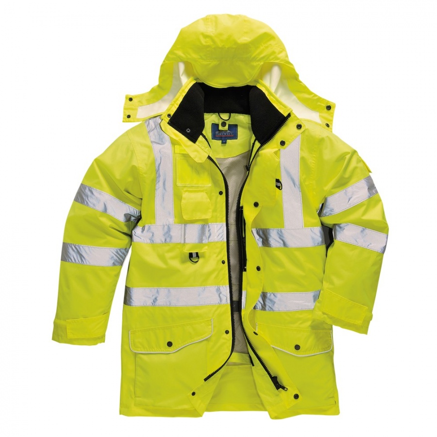 baden nikkel het beleid Portwest S427 Hi Vis 7-in-1 Traffic Jacket | BK Safetywear