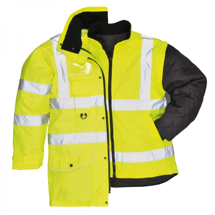 Portwest S427 Hi Vis 7-in-1 Traffic Jacket | BK Safetywear