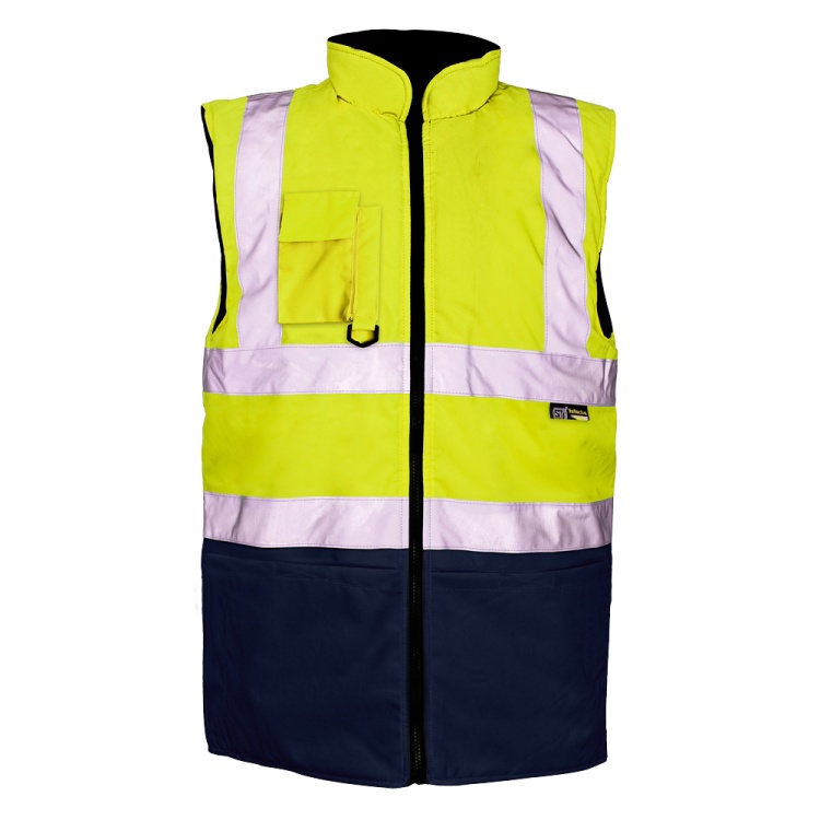 Supertouch H109  Yellow/Navy 2 Tone Bodywarmer