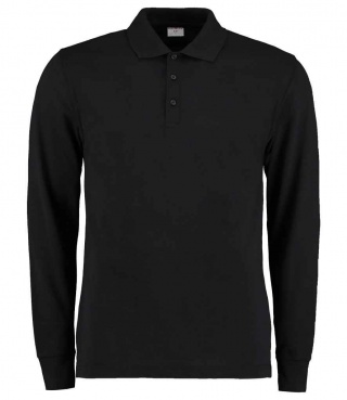 Uneek Unisex Men's Long Sleeve Polo Shirt Work Casual Leisure Polo T Shirt  TOP