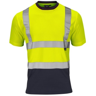 Supertouch H138 Hi-Vis 2 Tone Yellow T-Shirt