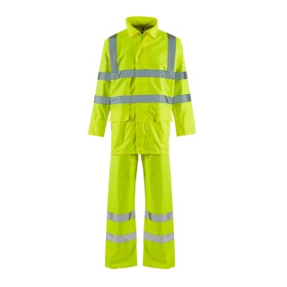 Supertouch H130  Hi-Vis Yellow Lite Rainsuit